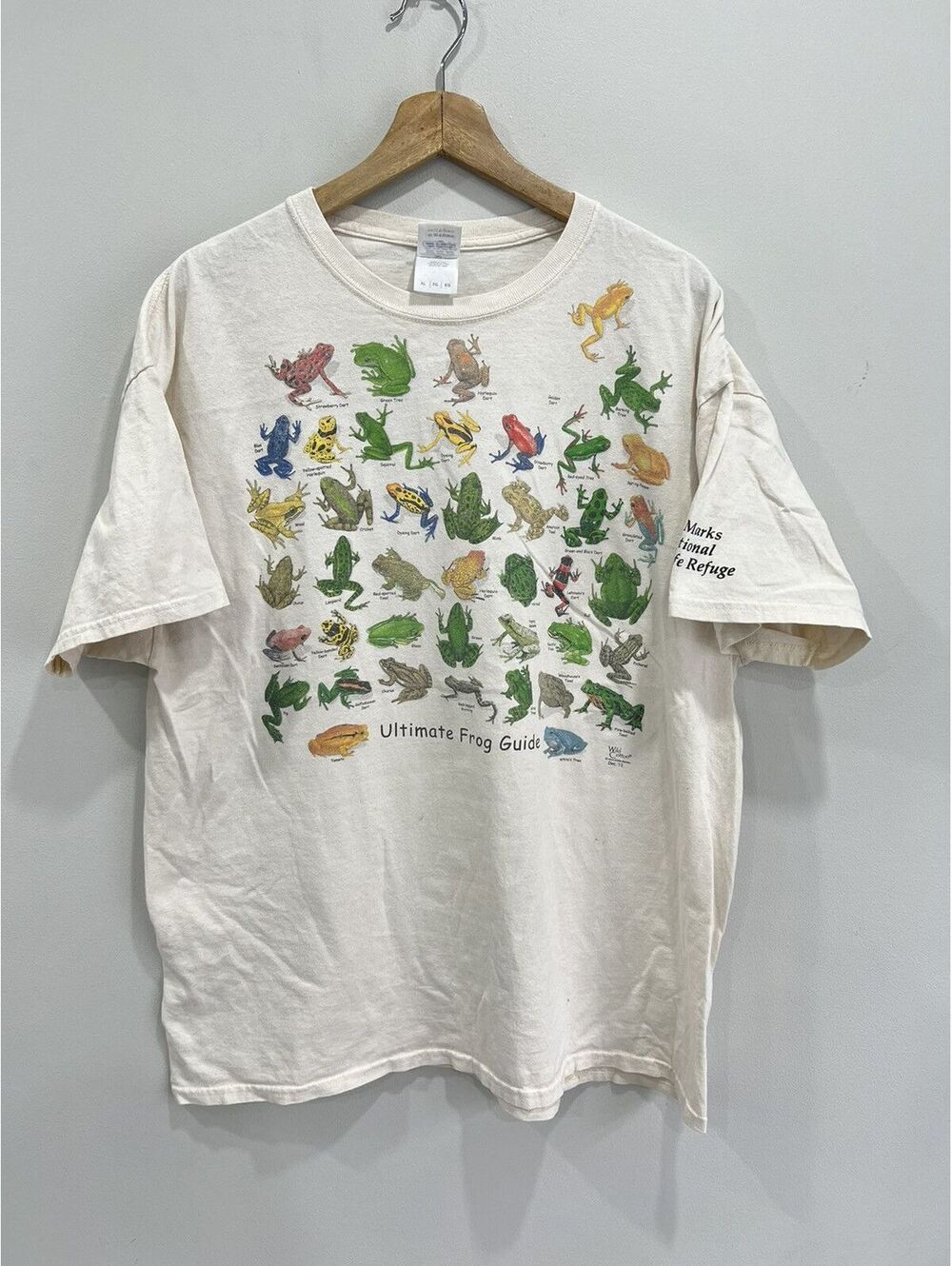 Vintage Frog Guide Tee Shirt animal wildlife